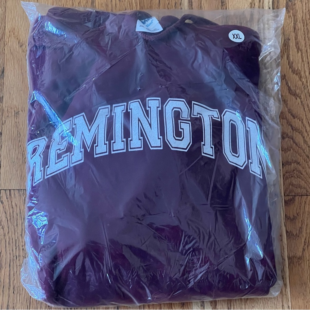 Remington Firearms Factory Burgundy 2XL Hooded Sweatshirt